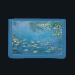 Claude Monet - Water Lilies 1906 Trifold Geldbörse<br><div class="desc">Water Lilies (Nympheas) - Claude Monet,  Oil on Leinwand,  1906</div>