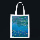 Claude Monet - Water Lilies 1906 Wiederverwendbare Einkaufstasche<br><div class="desc">Claude Monet - Water Lilies 1906 Berühmtes Kunstmalerei.</div>