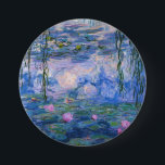 Claude Monet - Water Lilies, 1916 Button<br><div class="desc">Claude Monet - Water Lilies, 1916</div>