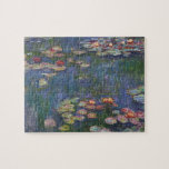 Claude Monet Water Lilies 1916 Kunst<br><div class="desc">Claude Monet Water Lilies 1916 Fine Art Jigsaw Puzzle</div>