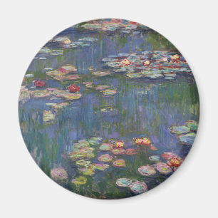 Claude Monet Water Lilies 1916 Kunstkunst Magnet