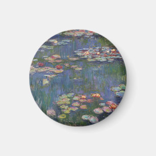 Claude Monet Water Lilies 1916 Kunstkunst Magnet
