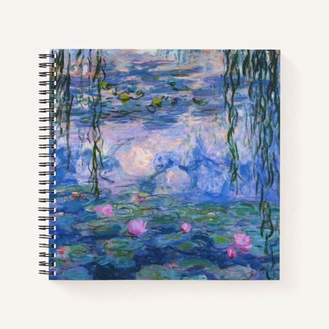 Claude Monet - Water Lilies, 1916 Notizbuch (Vorderseite)