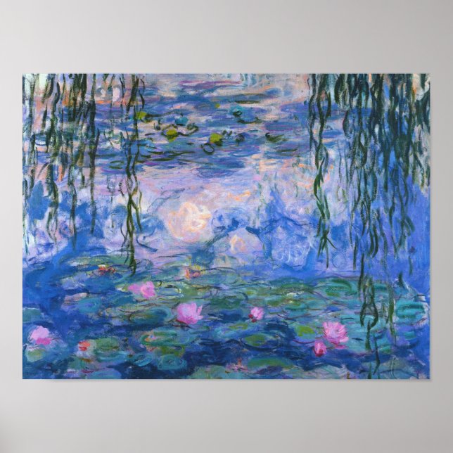 Claude Monet - Water Lilies, 1916 Poster (Vorne)