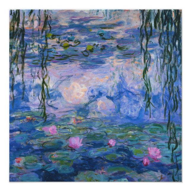 Claude Monet - Water Lilies, 1916 Poster (Vorderseite)