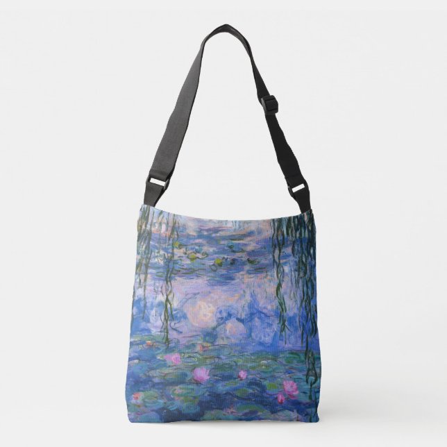 Claude Monet - Water Lilies, 1916 Tragetaschen Mit Langen Trägern (Vorderseite)