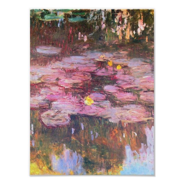 Claude Monet - Water Lilies 1917 Fotodruck (Vorne)