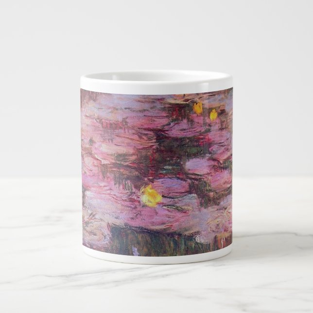 Claude Monet - Water Lilies 1917 Jumbo-Tasse (Vorderseite)