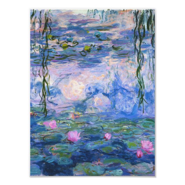 Claude Monet - Water Lilies 1919 Fotodruck (Vorne)
