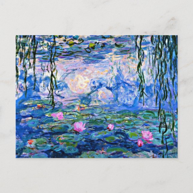 Claude Monet - Water Lilies, 1919, Karte (Vorderseite)