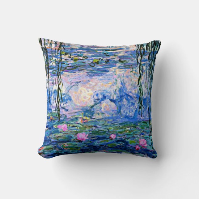 Claude Monet - Water Lilies, 1919 Kissen (Vorderseite)