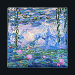 Claude Monet - Water Lilies, 1919 Magnet<br><div class="desc">Monetmalerei von Water Lilies, 1919, Kühlschrank Magnet. VIRGINIA5050, kundenspezifische Produkte und Geschenke auf www.zazzle.com/virginia5050*, PaulKleeGiftShop, InternationalGifts, RetirementGiftStore, BirthdayGiftStore, ILoveGiftStore, und FloridaGiftStore.zazzle.com/FloridaGiftStore.</div>