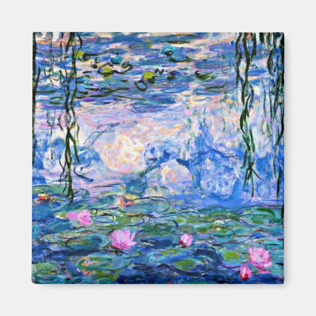 Claude Monet - Water Lilies, 1919 Magnet (Vorne)