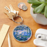 Claude Monet - Water Lilies, 1919, Schlüsselanhänger<br><div class="desc">Famous painting by Claude Monet, Water Lilies, 1919.</div>