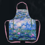 Claude Monet - Water Lilies, 1919, Schürze<br><div class="desc">Berühmtes Gemälde von Water Lilies,  1919,  von Claude Monet</div>