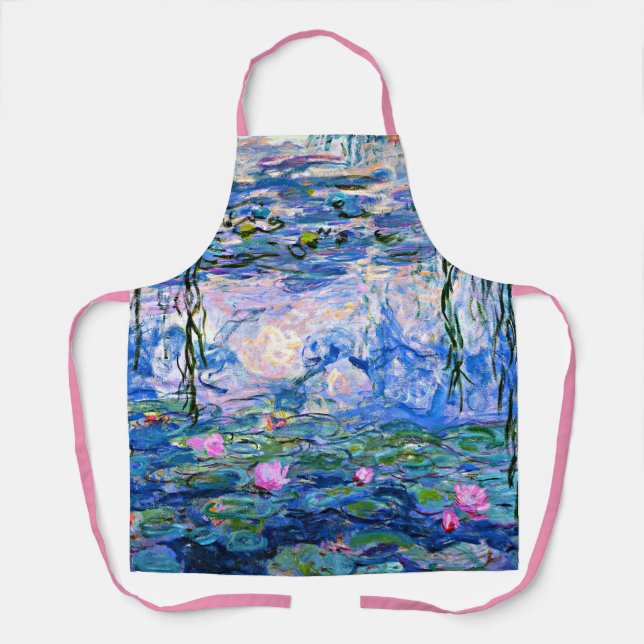 Claude Monet - Water Lilies, 1919, Schürze (Vorderseite)