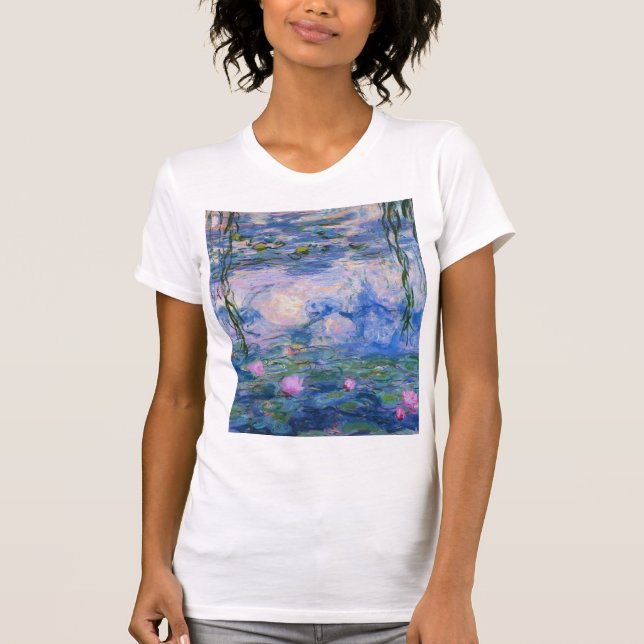 Claude Monet - Water Lilies 1919 T-Shirt (Vorderseite)