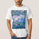 Claude Monet - Water Lilies 1919 T-Shirt<br><div class="desc">Claude Monet - Water Lilies 1919 . Berühmte Kunstmalerei.</div>