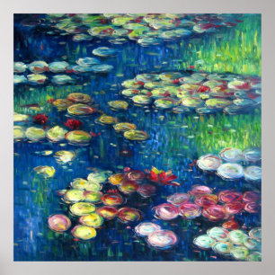 Claude Monet: Water Lilies 3 Poster