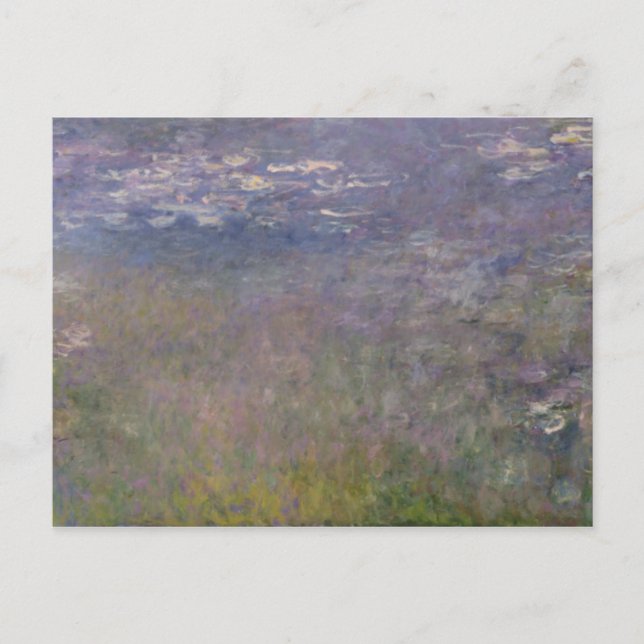 Claude Monet | Water Lilies Agapanthus Postkarte (Vorderseite)