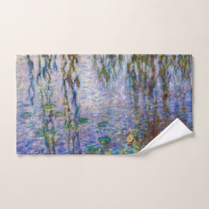 Claude Monet - Water Lilies Badhandtuch Set