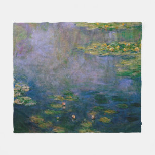 Claude Monet - Water Lilies Fleecedecke