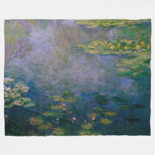 Claude Monet - Water Lilies Fleecedecke