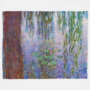 Claude Monet - Water Lilies Fleecedecke
