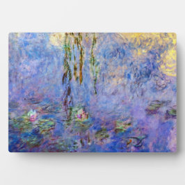 Claude Monet - Water Lilies Fotoplatte