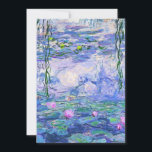 Claude Monet Water Lilies Französische Impressioni<br><div class="desc">Claude Monet Water Lilies ist ein französischer Impressionist Art Water Lilies (oder Nympheas),  eine Serie von ca. 250 Ölgemälden des französischen Impressionisten Claude Monet. Die Bilder zeigen Monets Blumengarten in Giverny.</div>