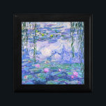 Claude Monet Water Lilies Französische Impressioni Erinnerungskiste<br><div class="desc">Claude Monet Water Lilies ist ein französischer Impressionist Art Water Lilies (oder Nympheas),  eine Serie von ca. 250 Ölgemälden des französischen Impressionisten Claude Monet. Die Bilder zeigen Monets Blumengarten in Giverny.</div>
