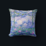 Claude Monet Water Lilies Französische Impressioni Kissen<br><div class="desc">Claude Monet Water Lilies ist ein französischer Impressionist Art Water Lilies (oder Nympheas),  eine Serie von ca. 250 Ölgemälden des französischen Impressionisten Claude Monet. Die Bilder zeigen Monets Blumengarten in Giverny.</div>