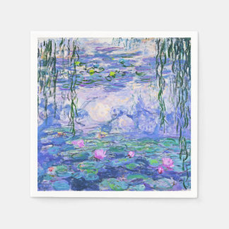 Claude Monet Water Lilies Französische Impressioni Serviette