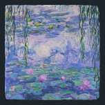 Claude Monet Water Lilies Französische Impressioni Töpfeuntersetzer<br><div class="desc">Claude Monet Water Lilies ist ein französischer Impressionist Art Water Lilies (oder Nympheas),  eine Serie von ca. 250 Ölgemälden des französischen Impressionisten Claude Monet. Die Bilder zeigen Monets Blumengarten in Giverny.</div>