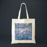 Claude Monet Water Lilies Französische Impressioni Tragetasche<br><div class="desc">Claude Monet Water Lilies ist ein französischer Impressionist ArtWater Lilies (oder Nympheas),  eine Serie von ca. 250 Ölgemälden des französischen Impressionisten Claude Monet. Die Bilder zeigen Monets Blumengarten in Giverny.</div>