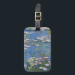 Claude Monet // Water Lilies Gepäckanhänger<br><div class="desc">Water Lilies ist eine Reihe von etwa 250 Ölgemälden des französischen Impressionisten Claude Monet (1840-1926). Die Gemälde zeigen Monets Blumengarten in Giverny und standen im Mittelpunkt der künstlerischen Produktion Monets in den letzten dreißig Jahren seines Lebens. Diese Wiedergabe ist hochauflösend und dem Original treu, ohne dass sie bearbeitet oder verändert...</div>