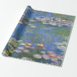 Claude Monet // Water Lilies Geschenkpapier<br><div class="desc">Water Lilies ist eine Reihe von etwa 250 Ölgemälden des französischen Impressionisten Claude Monet (1840-1926). Die Gemälde zeigen Monets Blumengarten in Giverny und standen im Mittelpunkt der künstlerischen Produktion Monets in den letzten dreißig Jahren seines Lebens.</div>