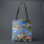 Claude Monet, Water Lilies, Impressionist Tasche<br><div class="desc">Claude Monet,  Water Lilies,  Impressionist Tote Bag</div>
