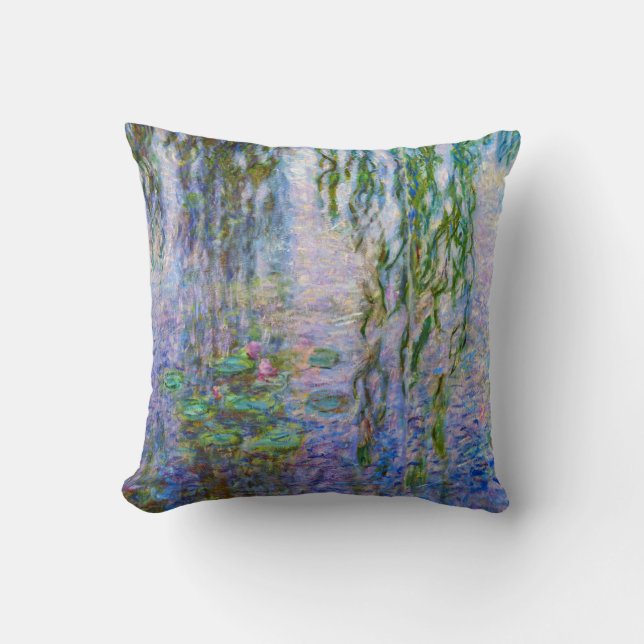 Claude Monet - Water Lilies Kissen (Vorderseite)