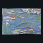 Claude Monet // Water Lilies Küchentuch<br><div class="desc">Water Lilies ist eine Reihe von etwa 250 Ölgemälden des französischen Impressionisten Claude Monet (1840-1926). Die Gemälde zeigen Monets Blumengarten in Giverny und standen im Mittelpunkt der künstlerischen Produktion Monets in den letzten dreißig Jahren seines Lebens.</div>