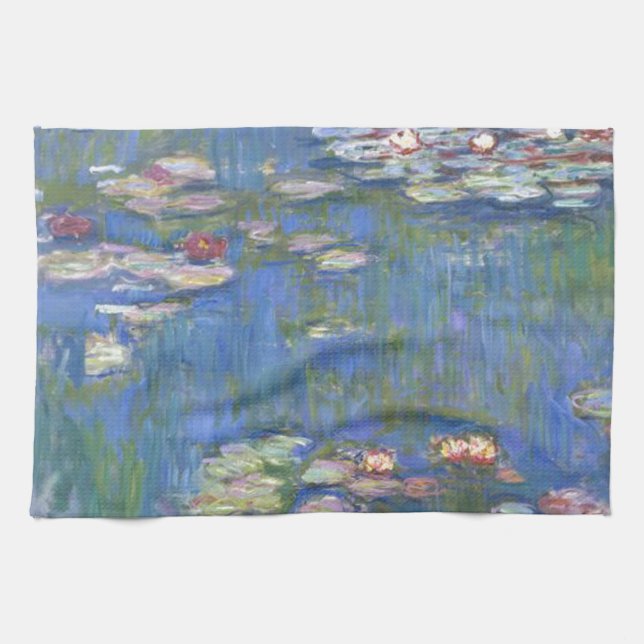 Claude Monet // Water Lilies Küchentuch (Horizontal)