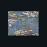 Claude Monet - Water Lilies Leinwanddruck<br><div class="desc">Water Lilies von Claude Monet, 1916. Claude Monet war Gründer der französischen Impressionistischen Malerei und der beständigste und produktivste Praktizierende der Philosophie der Bewegung, seine Wahrnehmungen vor der Natur zu äußern, vor allem, wie sie auf Landschaftsmalerei in der Luft angewandt werden. Der Begriff "Impressionismus" leitet sich aus dem Titel seines...</div>