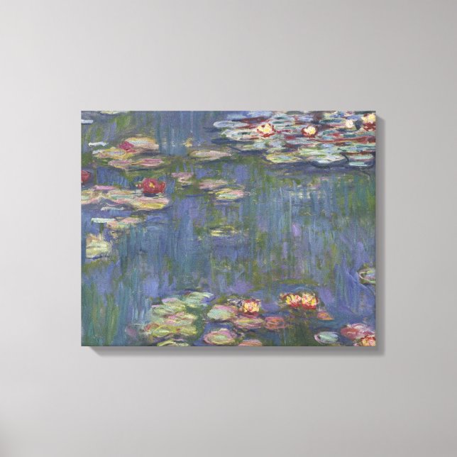 Claude Monet - Water Lilies Leinwanddruck (Vorderseite)