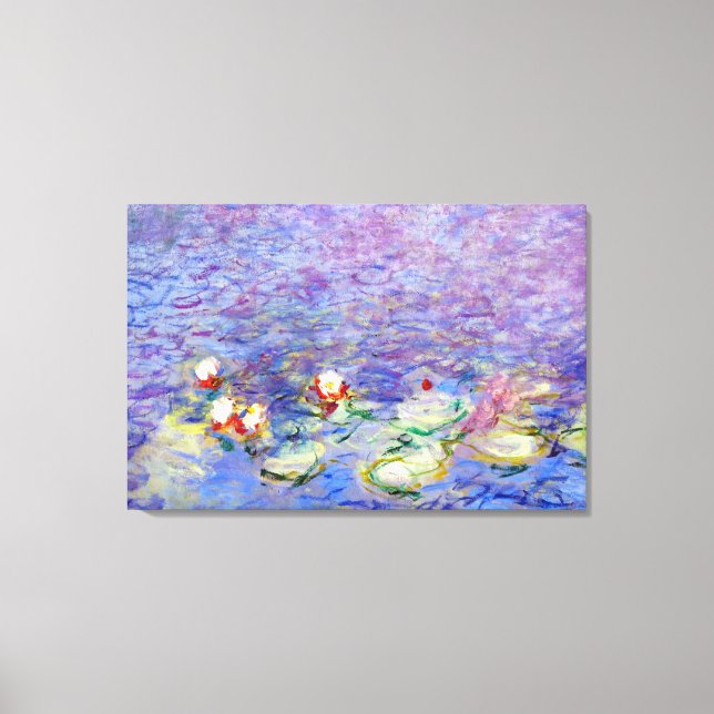 Claude Monet - Water Lilies Leinwanddruck (Vorderseite)