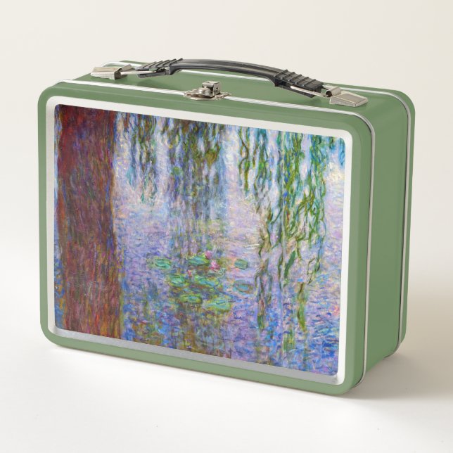 Claude Monet - Water Lilies Metall Brotdose (Vorderseite)