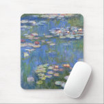 Claude Monet // Water Lilies Mousepad<br><div class="desc">Water Lilies ist eine Reihe von etwa 250 Ölgemälden des französischen Impressionisten Claude Monet (1840-1926). Die Gemälde zeigen Monets Blumengarten in Giverny und standen im Mittelpunkt der künstlerischen Produktion Monets in den letzten dreißig Jahren seines Lebens. Diese Wiedergabe ist hochauflösend und dem Original treu, ohne dass sie bearbeitet oder verändert...</div>