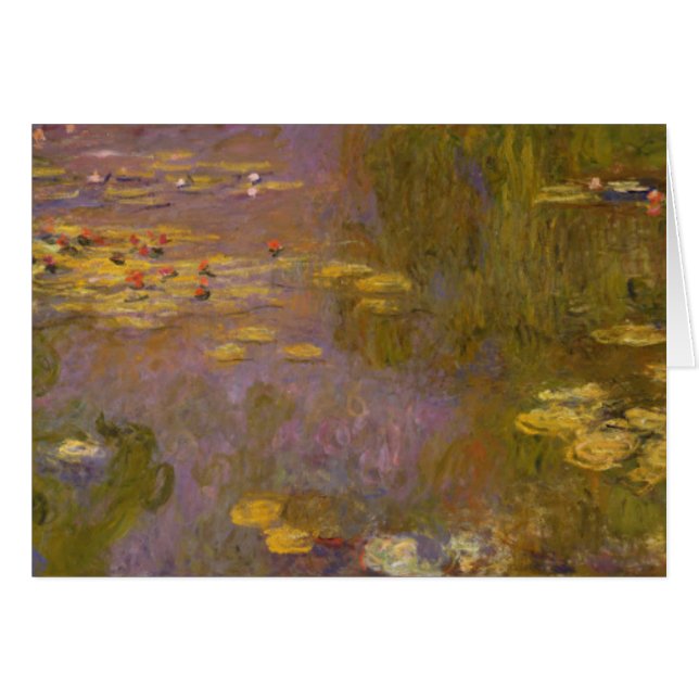 Claude Monet | Water Lilies Nympheas (Vorderseite (Horizontal))