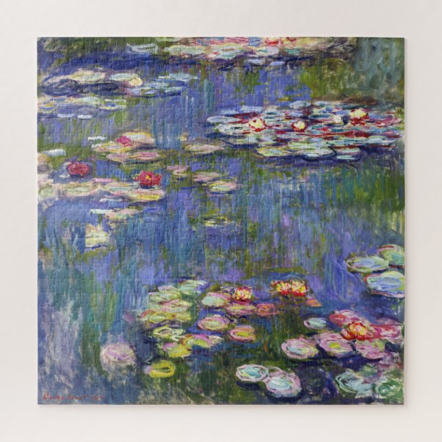 Claude Monet - Water Lilies / Nympheas (Vertikal)