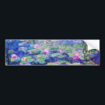 Claude Monet - Water Lilies / Nympheas 1919 Autoaufkleber<br><div class="desc">Water Lilies / Nympheas (W.1852) - Claude Monet,  Oil on Leinwand,  1916-1919</div>
