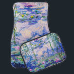 Claude Monet - Water Lilies / Nympheas 1919 Autofußmatte<br><div class="desc">Water Lilies / Nympheas (W.1852) - Claude Monet,  Oil on Leinwand,  1916-1919</div>